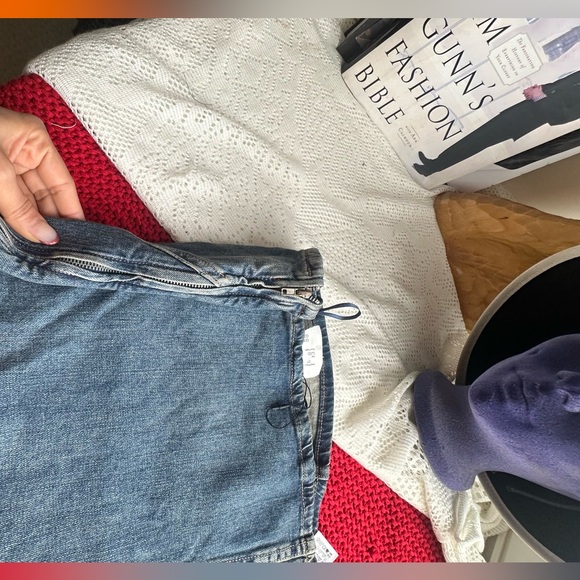 Zara Denim Corset Top - Picture 10 of 11